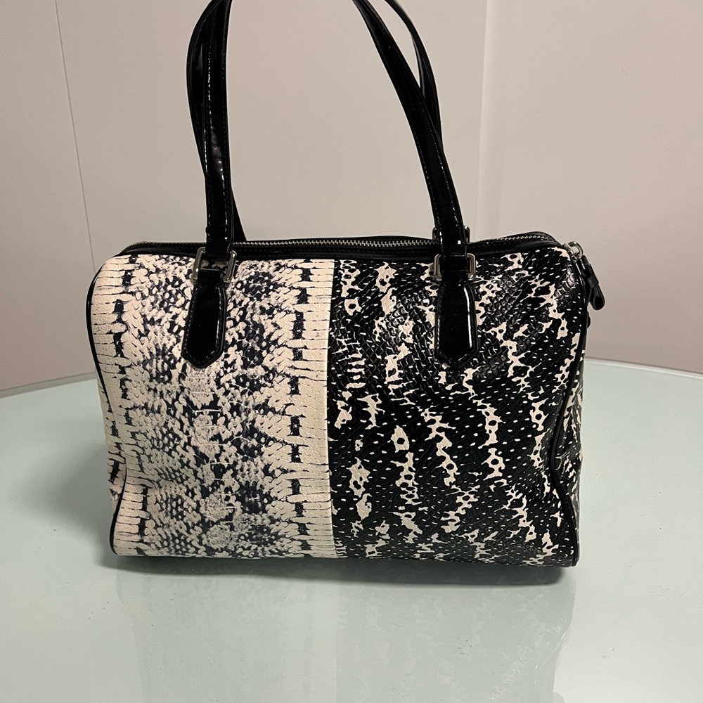 Coach Chic Snakeskin Pattern Handbag - image 2